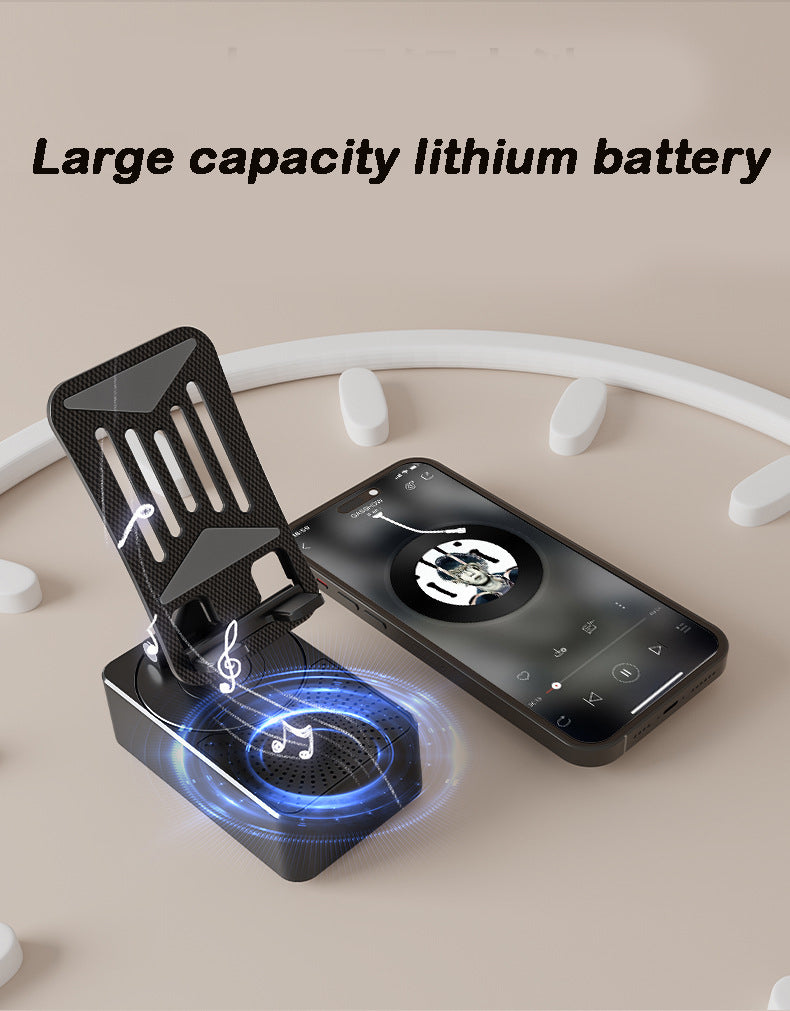 Soporte Premium 3-en-1 con Altavoz Bluetooth + Power Bank – Sonido, Carga y Comodidad en un Solo Dispositivo