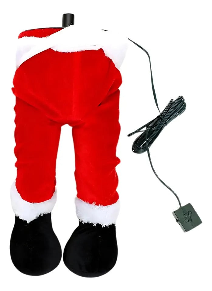 Decoración Navideña “Ayudante Atascado” – Duende Divertido para Árbol de Navidad 🎄